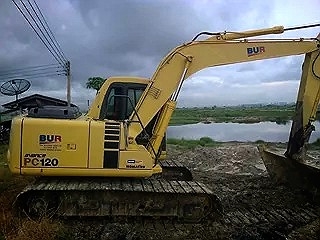 ขายรถแบคโฮ KOMATSU pc120-6รถสวยพร้อมลุย