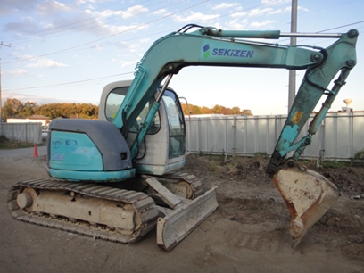 ขายรถขุด KOBELCO SK60SR รุ่นใหม่ ตูดสั้นมน นำเข้าจากญี่ปุ่น