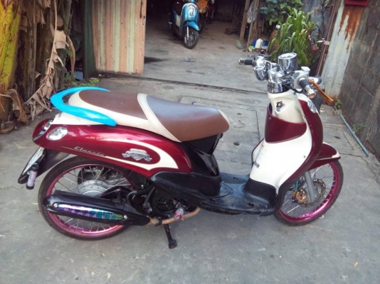 Fino ปี 55 สีแดง เลือดหมู เกย์แยก เครื่องเดิม แน่นๆ เอกสารครบ