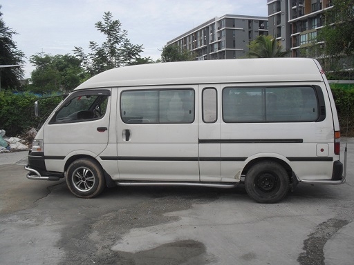 ขายรถตู้หลังคาสูง. วางJZ ติด. LPG