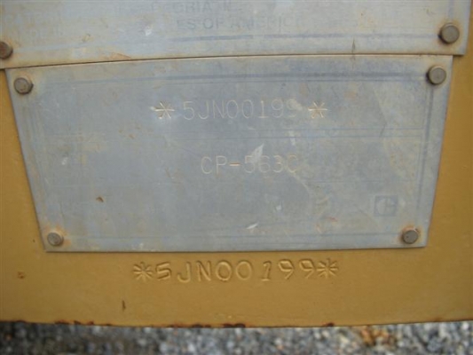 ขายรถบดล้อหนาม Caterpillar CP563P Serial:5JN-00199 Year:1996 Hour:2947 สนใจโทร 084-8742961 เจี๊ยบค่ะ ขายรถบดล้อหนาม Caterpillar CP563P Serial:5JN-00199 Year:1996 Hour:2947 สนใจโทร 084-8742961 เจี๊ยบค่ะ