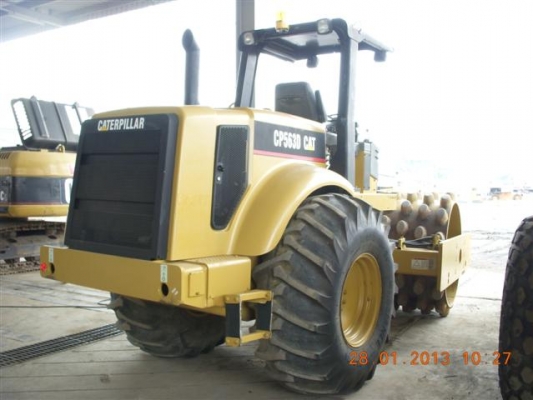ขายรถบดล้อหนามสภาพดี CATERPILLAR CP563D S:9ZW-00515 Y:2002 H:4272 สนใจโทรเลยค่ะ 084-8742961 เจี๊ยบค่ะ ขายรถบดล้อหนามสภาพดี CATERPILLAR CP563D S:9ZW-00515 Y:2002 H:4272 สนใจโทรเลยค่ะ 084-8742961 เจี๊ยบค่ะ