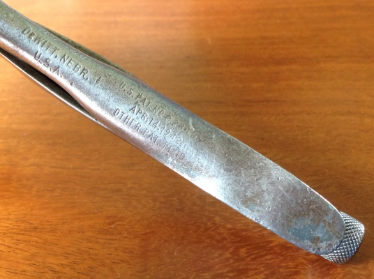 ขายคีมล็อค Petersen Vise Grip Dewitt Nebr.1942 รุ่นแรกๆ (หายาก) ฟันล่างด้านมุมขวามีตำหนิ ขายราคาพิเศษ