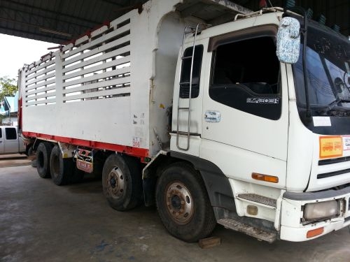 ขายรถ12ล้อ ISUZU 6SD1 320HP เพลาเดียว 8.10เมตร