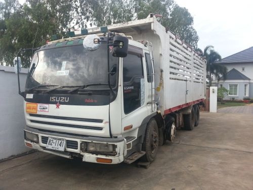 ขายรถ12ล้อ ISUZU 6SD1 320HP เพลาเดียว 8.10เมตร