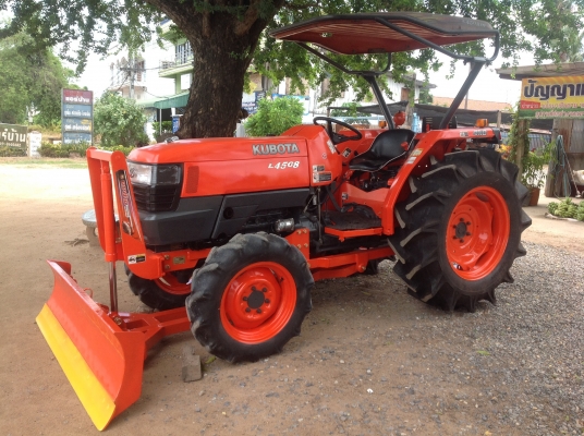 ปัญญาแทรคเตอร์มาแล้ว...จัดมาให้ครับ รีบโดยด่วน.คูโบต้า L4508 พร้อมใบมีดFD184Fตราช้าง โรตาลี่RX180ตราช้าง ยางหลังใหม่ พร้อมส่ง จัดส่ง อ.ปัว จ.น่าน