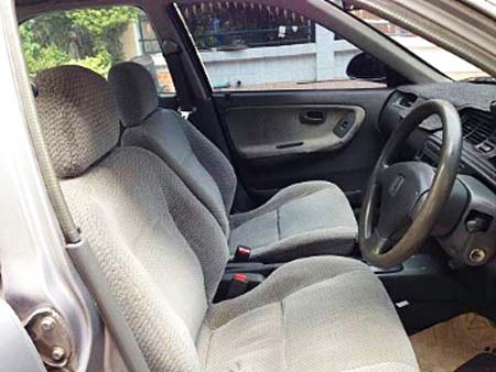 CIVIC EG 4 d ปี 95 เกียร์ออโต้ เครื่อง D15B ติด LPG หัวฉีด ดิสก์เบรค 4 ล้อ กระจกไฟฟ้า ปรับข้างไฟฟ้า เซ็นทรัลล็อค รีโมทกันขโมย ภายในเรียบร้อย ภาษีไม่ขาด ราคา 79,000 บาท   โทร.0896878976 โอ๋  id line : charnpreecha