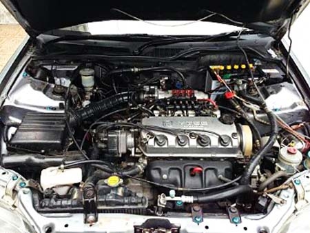 CIVIC EG 4 d ปี 95 เกียร์ออโต้ เครื่อง D15B ติด LPG หัวฉีด ดิสก์เบรค 4 ล้อ กระจกไฟฟ้า ปรับข้างไฟฟ้า เซ็นทรัลล็อค รีโมทกันขโมย ภายในเรียบร้อย ภาษีไม่ขาด ราคา 79,000 บาท   โทร.0896878976 โอ๋  id line : charnpreecha