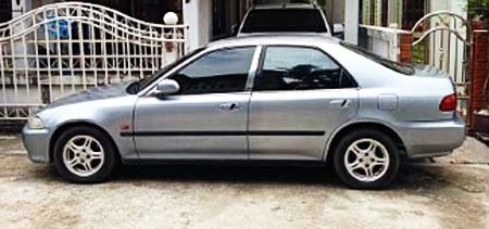 CIVIC EG 4 d ปี 95 เกียร์ออโต้ เครื่อง D15B ติด LPG หัวฉีด ดิสก์เบรค 4 ล้อ กระจกไฟฟ้า ปรับข้างไฟฟ้า เซ็นทรัลล็อค รีโมทกันขโมย ภายในเรียบร้อย ภาษีไม่ขาด ราคา 79,000 บาท   โทร.0896878976 โอ๋  id line : charnpreecha