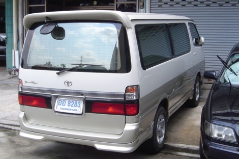 ขายรถตู้Toyota GrandWagon สภาพดีใช้น้อยมาก