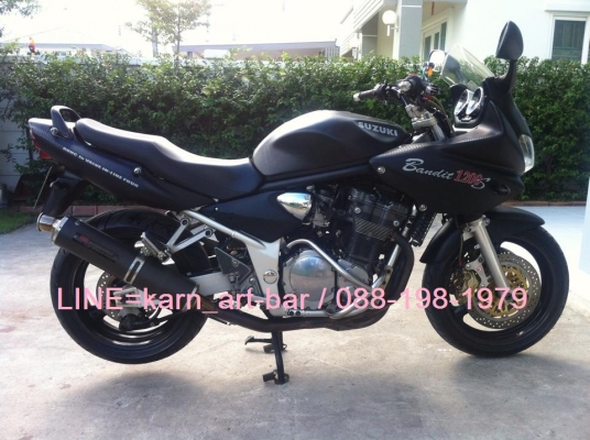 ขาย/แลก SUZUKI BANDIT 1200S Y.2002 ทะเบียน เลขตอง
