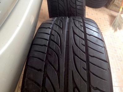 ยาง 2 เส้น 205 60 15 DUNLOP ปี 09 ดอกหนาไม่ร้าวไม่แตก สภาพดี ตจว ส่งได้