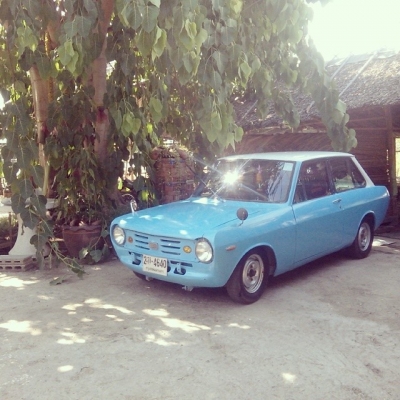 Datsun B10 2ประตู รถเล็กน่ารัก ทะเบียนโอน ต้องการขายเพราะต้องการเงินจ่ายค่าเทรมครับ