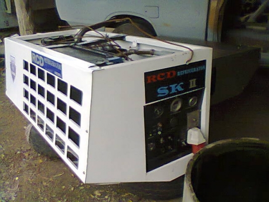 ขายเครื่องทำความเย็นยี่ห้อ RCD 4สูบสภาพสดๆใหม่ๆ -25สบายๆ ขาย280,000บาท