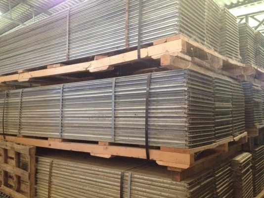 แผ่นโล แผ่นอลูมิเนียมรองขาเครน