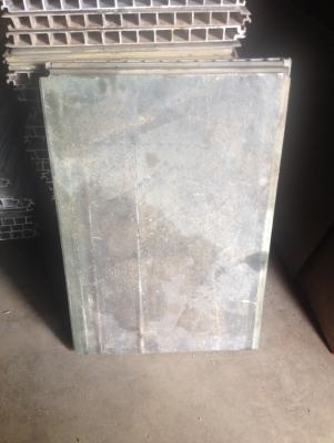 แผ่นโล แผ่นอลูมิเนียมรองขาเครน