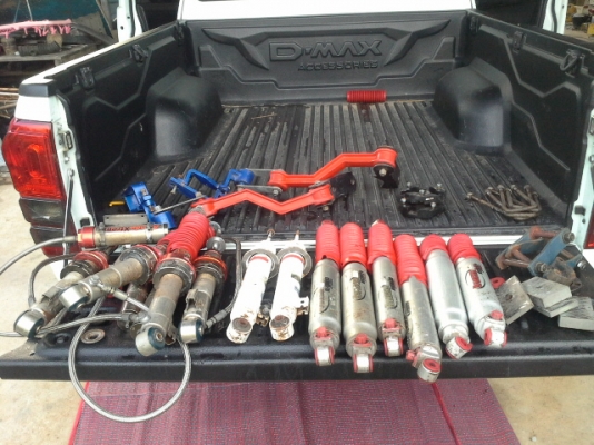 โช้ค amada xterm ซับแท้ง และกันโครง ตู่สุพรรณ