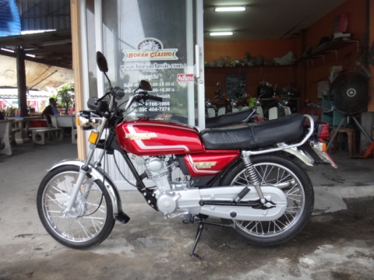ขายGL100สีแดงเดิมๆสวยๆสภาพนางฟ้ามีทะเบียนโอนได้(ร้านโบราณคลาสสิคเจ้าเก่า)กทมไลท์บางแค