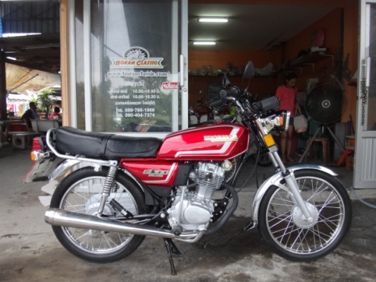 ขายGL100สีแดงเดิมๆสวยๆสภาพนางฟ้ามีทะเบียนโอนได้(ร้านโบราณคลาสสิคเจ้าเก่า)กทมไลท์บางแค
