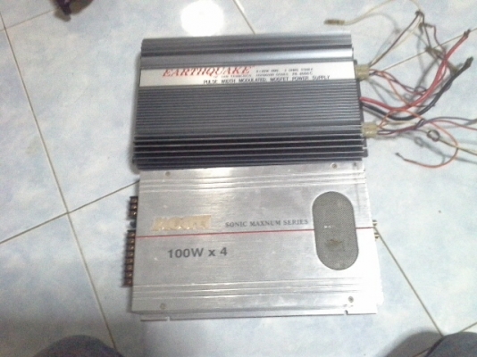 เพาเวอร์ 4 ch mosfet กับ earthquake