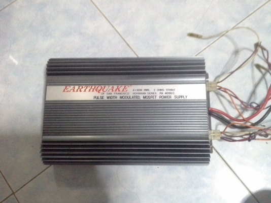 เพาเวอร์ 4 ch mosfet กับ earthquake