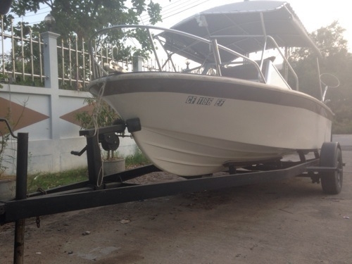 เรือ yamaha 18 ฟุตพร้อมเครื่อง tohatsu 90 แรง