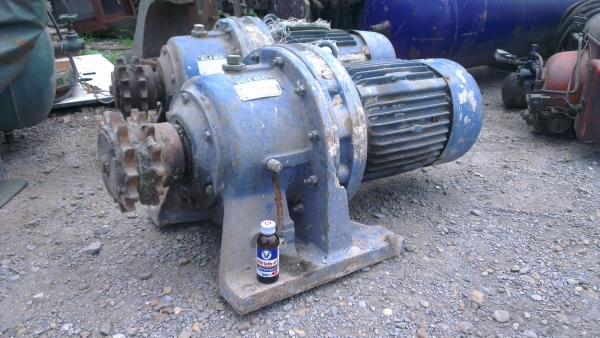 Sell> ขายมอเตอร์เกียร์ Mitsubishi Sumitomo Cyclo-Drive 20HP(แรงม้า) 1:43 35 RPM. 3 เฟส 380V. สภาพสวย เดินนิ่ม ราคาประหยัดครับ