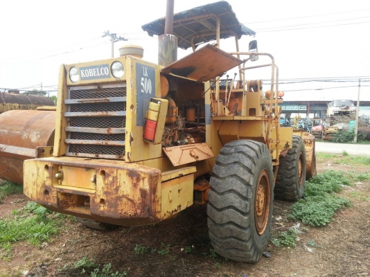 รถตัก Kobelco ล้อยางเอวอ่อน เทียบเท่า 910 เครื่องไม่ติด อย่างอื่นสมบูรณ์ รถตัก Kobelco ล้อยางเอวอ่อน เทียบเท่า 910 เครื่องไม่ติด อย่างอื่นสมบูรณ์
