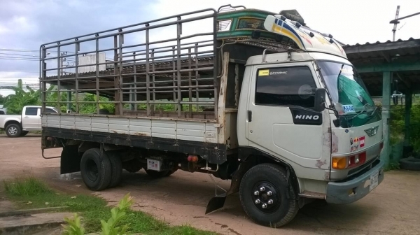 ขาย 6 ล้อ HINO FB สภาพสวยเดิมบาง เครื่อง WO4D 120 แรงม้า คัสซีสวยจัดตลอดเส้น คอกสวย ทะเบียนเต็มพร้อมโอน