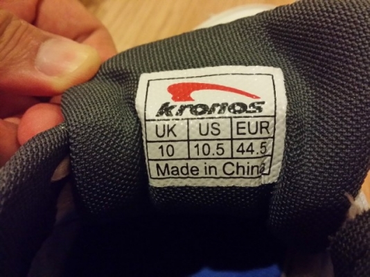 รองเท้าแบต Kronos สภาพเหมือนแกะกล่อง รองเท้าแบต Kronos สภาพเหมือนแกะกล่อง