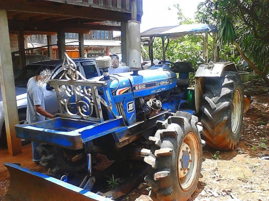 ***ขายแล้วครับขอบคุณ Truck2hand ขายรถไถ2เพลา FORD 6610เสื้อลาย เครื่องเดิมปั้มเดิมแน่นดี แรงดี สตาร์ทติดง่าย ปั้มดี เกียร์ดี ไม่หลุด คานหน้า คาราโร่ สภาพดี ระบบไฮฯครบ ระบบดี ยกหางไม่มียุบ ยางดี4เส้น พร้อมอุปกรณ์3ชิ้น ใบดัน หาง4 หาง6สภาพดีไม่ผุ สีสันดี ยาง