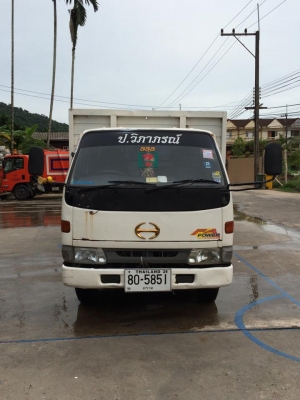 ขาย 6ล้อHiNo สมอทอง 135 แรง กระบะสแตนเลส สภาพเยี่ยม