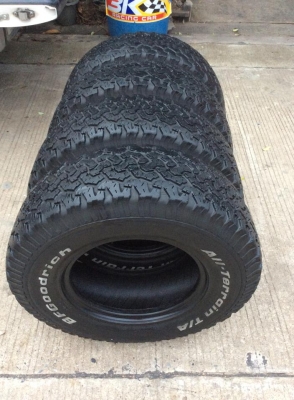 ขายยาง BF ALLTERRAIN 265-75-16 ปี11 สวยๆถูกๆครับ ขายยาง BF ALLTERRAIN 265-75-16 ปี11 สวยๆถูกๆครับ