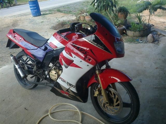 ขาย SERPICO ครับ  สีใหม่เพ้นทั้งคัน เครื่องเงียบ ฟิต วิ่งดีมาก