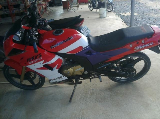 ขาย SERPICO ครับ  สีใหม่เพ้นทั้งคัน เครื่องเงียบ ฟิต วิ่งดีมาก