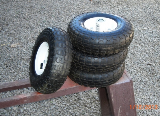 ล้อยางสารพัดประโยชน์ แบบเติมลมได้ 4.10/3.50 - 4 เพลา 5/8" ล้อยางสารพัดประโยชน์ แบบเติมลมได้ 4.10/3.50 - 4 เพลา 5/8"