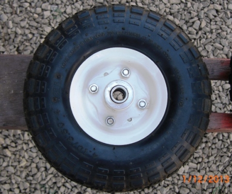 ล้อยางสารพัดประโยชน์ แบบเติมลมได้ 4.10/3.50 - 4 เพลา 5/8" ล้อยางสารพัดประโยชน์ แบบเติมลมได้ 4.10/3.50 - 4 เพลา 5/8"