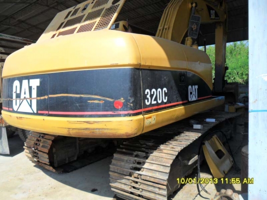Catterpillar 320C Janpan ไฟฟ้าเต็ม ช่วงล่างเต็ม เอกสารใบแจ้งจำหน่าย (เก็บรายละเอียดอยู่)