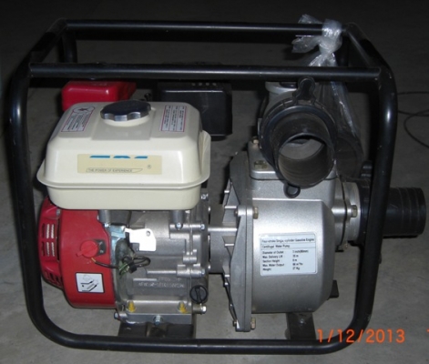 เครื่องสูบน้ำเครื่องเบนซิน 6.7HP ขนาดท่อ 3" ยังไม่เคยใช้งาน