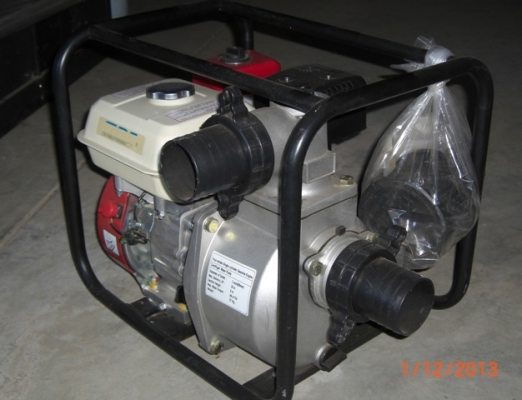 เครื่องสูบน้ำเครื่องเบนซิน 6.7HP ขนาดท่อ 3" ยังไม่เคยใช้งาน เครื่องสูบน้ำเครื่องเบนซิน 6.7HP ขนาดท่อ 3" ยังไม่เคยใช้งาน