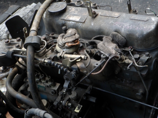 ขายเครื่อง  jeep  mitsu  4dr5