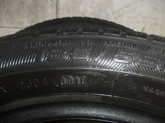 ยาง Goodyear 185/55R15 ปี10