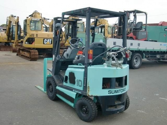 ขายฟอร์คลิฟต์  SUMITOMO FG10PVIIFE ใช้งานน้อย 508 ช.ม (ใช้งาน 2 ระบบ เบนซิน/LPG )ขอบคุณพี่ชาญชัย จ.พิษณุโลกครับ สำหรับคันที่ 2