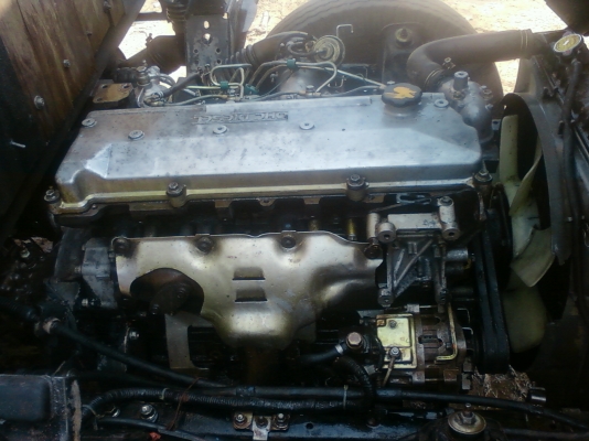 ISUZU NPR 120 HP รถห้าง เปลี่ยนเครื่องเป็น 130 HP