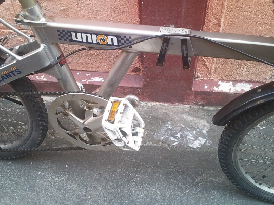 ขายจักรยานพับไม่ได้แต่เลื่อนหดได้อลูมิเนียมทั้งคัน