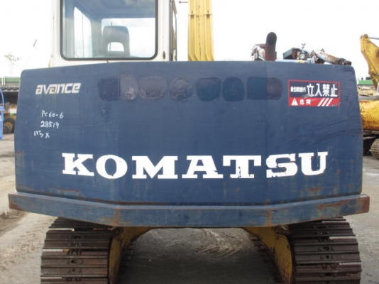 รถขุดดิน PC60-6 สภาพสวย รถเก่านอก ไม่เคยใช้งานในไทย โทร.081-373-0559 รถขุดดิน PC60-6 สภาพสวย รถเก่านอก ไม่เคยใช้งานในไทย โทร.081-373-0559