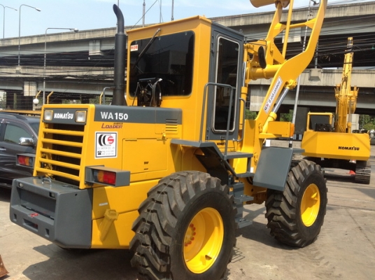 รถตักล้อยาง  WA150-1 สภาพสวย  รถเก่านอก  ไม่เคยใช้งานในไทย  โทร.081-373-0559