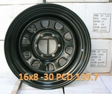 ขายกระทะเหล็กสายพันธ์แกร่ง สำหรับ ออฟโรด SUV กระบะ