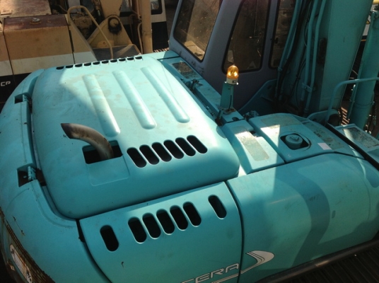 รถขุดดิน  SK200-3 มาร์คไฟว์ซุปเปอร์  แผ่นใหญ่  ใบแทรคใหญ่ 80 ซ.ม.  โทร.081-373-0559