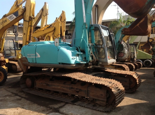 รถขุดดิน  SK200-3 มาร์คไฟว์ซุปเปอร์  แผ่นใหญ่  ใบแทรคใหญ่ 80 ซ.ม.  โทร.081-373-0559